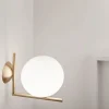 IC Light C/W1 væglampe / loftlampe, sort