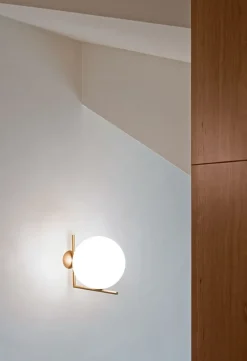 IC Light C/W1 væglampe / loftlampe, sort