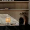 In The Sun 220 bordlampe, sort/guld