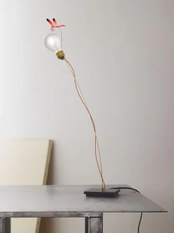 I Ricchi Poveri Bzzzz bordlampe, rød