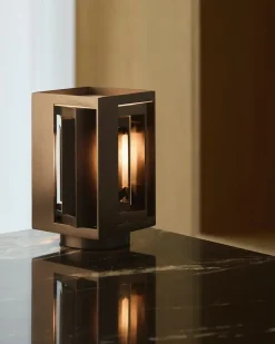 Kassablanka bordlampe 142, bronze
