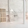 Keglen gulvlampe, hvid
