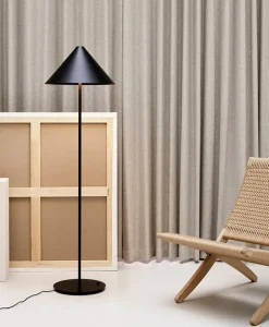 Keglen gulvlampe, hvid