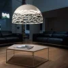 Kelly Large Dome pendel, hvid