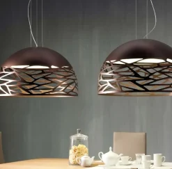Kelly Large Dome pendel, kobber/bronze