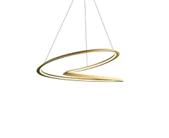 Kepler Petite down pendel, guldfarvet