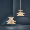Kiku bordlampe, hvid/stål