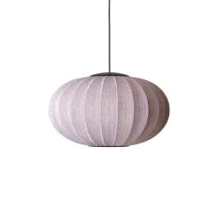Knit-Wit Anniversary Ø57 oval pendel LED, glitter guld