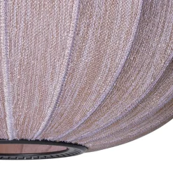 Knit-Wit Anniversary Ø57 oval pendel LED, glitter guld