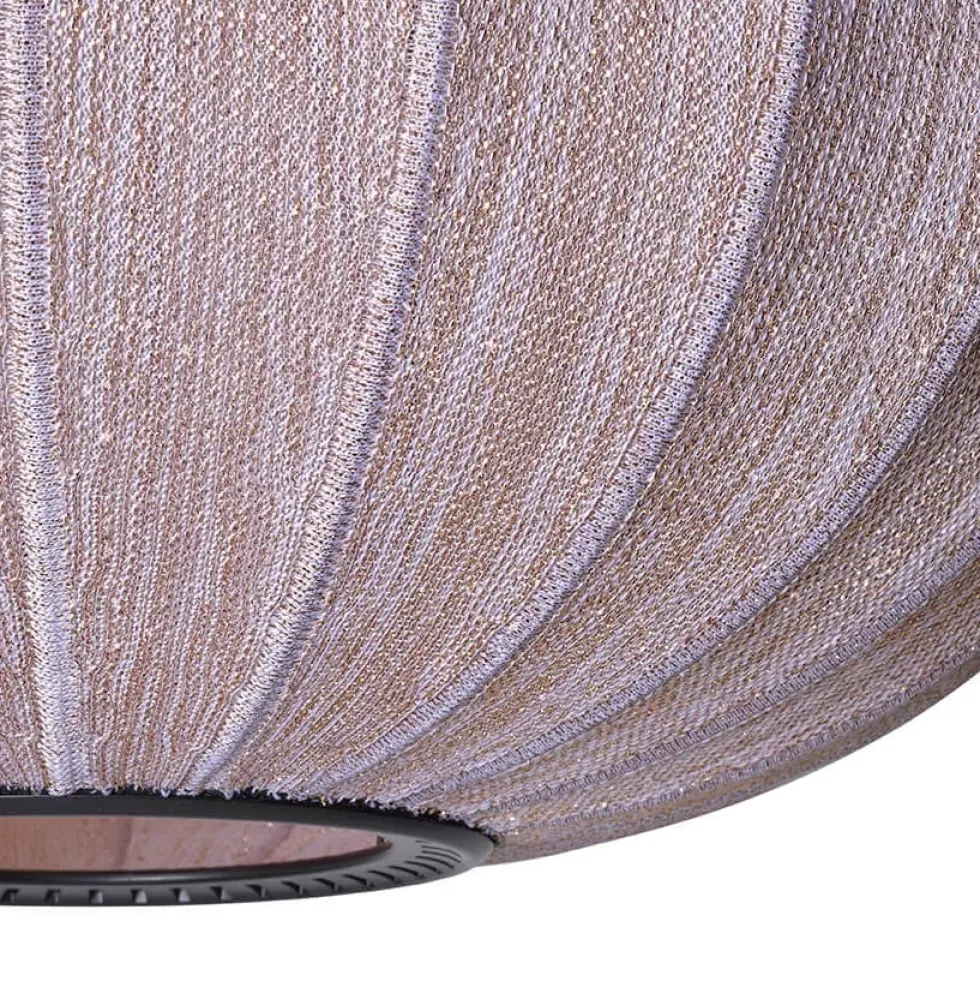 Knit-Wit Anniversary Ø57 oval pendel LED, glitter guld