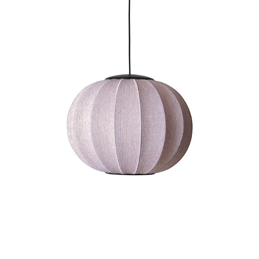 Knit-Wit Anniversary Ø45 rund pendel LED, glitter guld