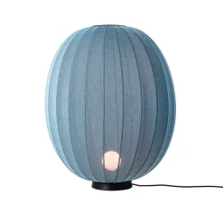 Knit-Wit Ø65 gulvlampe, bluestone