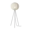 Knit-Wit Ø60 gulvlampe høj, pearl hvid
