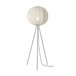 Knit-Wit Ø60 gulvlampe høj, pearl hvid