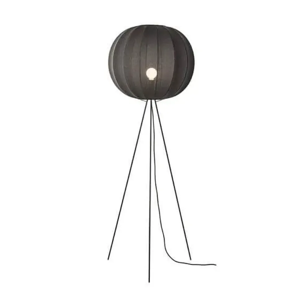 Knit-Wit Ø60 gulvlampe høj, sort