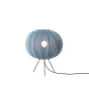 Knit-Wit Ø45 gulvlampe lav, bluestone
