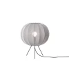 Knit-Wit Ø45 gulvlampe lav, sølv