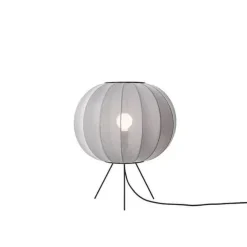 Knit-Wit Ø45 gulvlampe lav, sølv