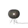 Knit-Wit Ø45 gulvlampe lav, sort