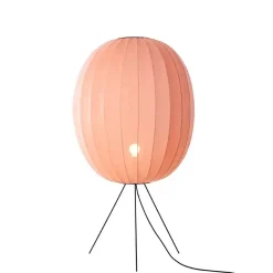 Knit-Wit Ø65 gulvlampe medium, coral