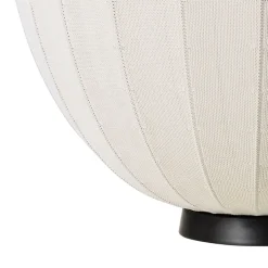 Knit-Wit Ø65 gulvlampe, pearl hvid