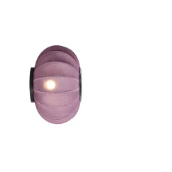 Knit-Wit Ø45 oval væglampe / loftlampe, bourgogne