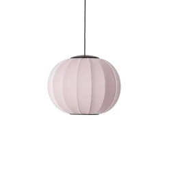 Knit-Wit Ø45 rund pendel LED, lys pink