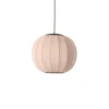 Knit-Wit Ø45 rund pendel LED, sandstone