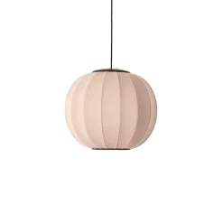 Knit-Wit Ø45 rund pendel LED, sandstone