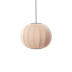 Knit-Wit Ø45 rund pendel, sandstone