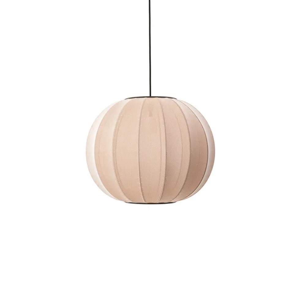 Knit-Wit Ø45 rund pendel, sandstone