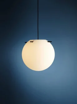 Koi pendel Ø32, opal/sort