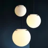 Koi pendel Ø19, opal/sort