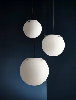 Koi pendel Ø19, opal/sort