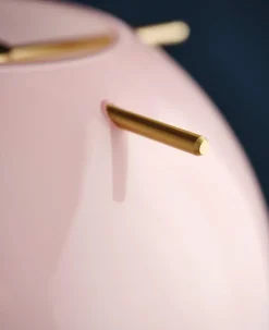 Koi pendel Ø19, rosa/messing