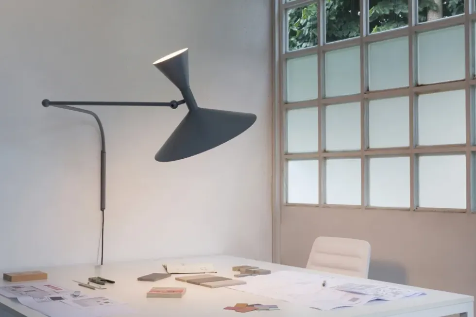 Lampe de Marseille væglampe, sort