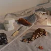 Last Order Bordlampe Riflet, satin kobber