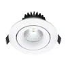 LED Downlight Tilt 10,9W, indbygning, mat hvid