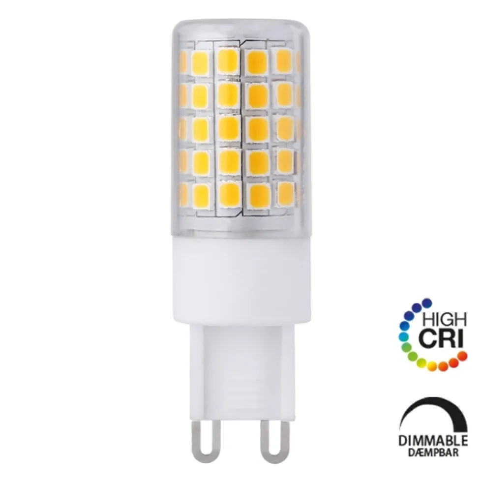 LED G9 5,1W 2700K, dæmpbar