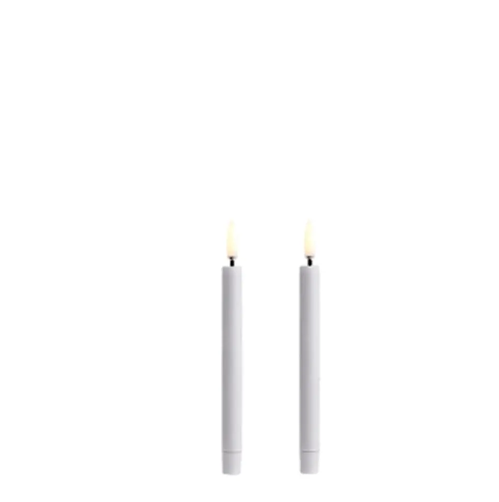 LED juletræslys, White, 2-pak, 1,3x13,8cm