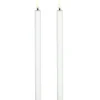LED mini stagelys, Nordic White, Smooth, 2-pak, 1,3x25cm