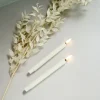 LED mini stagelys, Nordic White, Smooth, 2-pak, 1,3x13,8cm