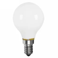 LED 4W kronepære opal, E14, 2700K (3-trins dæmp)