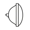 LED 20W PAR56 2500K GX16d til Flos Toio