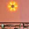 Liberty Star væglampe, guld