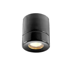 Light On Downlight loftlampe IP44, sort