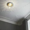 Liila 1 large væglampe / loftlampe IP44, nordic guld/opal
