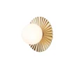Liila Muuse væglampe / loftlampe small, Nordic guld/opal