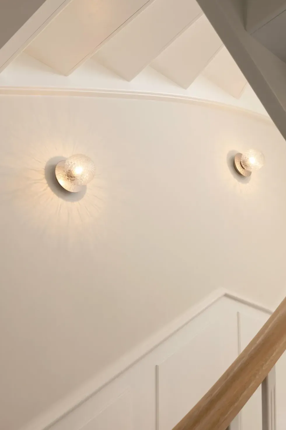 Liila 1 Small væglampe / loftlampe IP44, light silver/klar