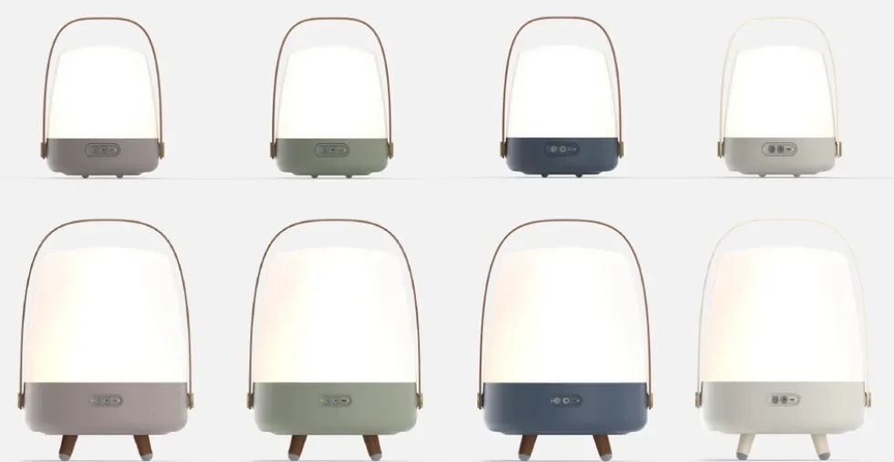 Lite-up 2.0 LED lampe, petroleum (ny model)